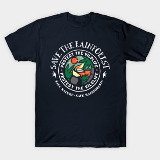 Save The Rainforest Protect the Wildlife T-Shirt